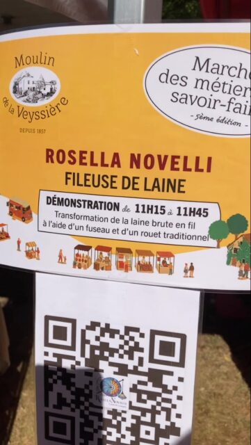 #moulindelaveyssiere aujourd’hui 7/8 de 10h à 20h #alpagawool #lainealpaga #topete #summertop