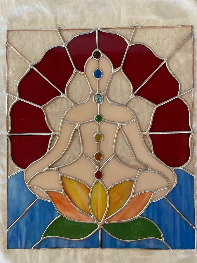 Buddha with Chakra
